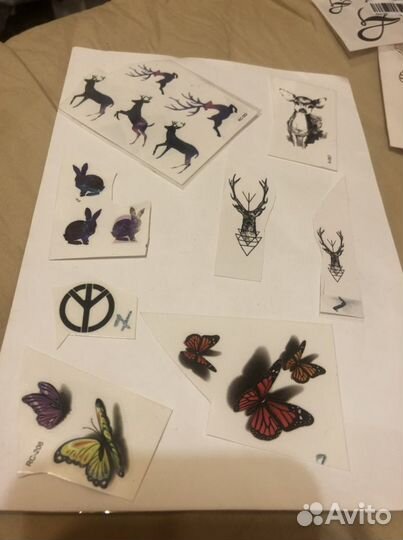 Временные татуировки