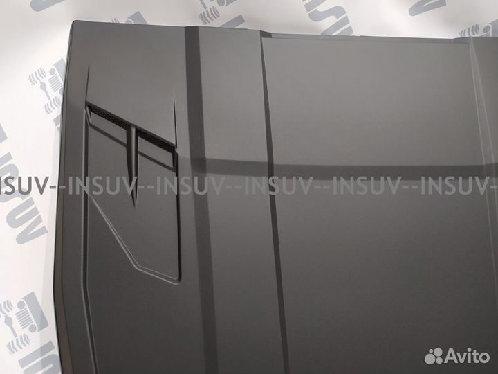 Накладка на капот Барс, Нива 2121 матовая