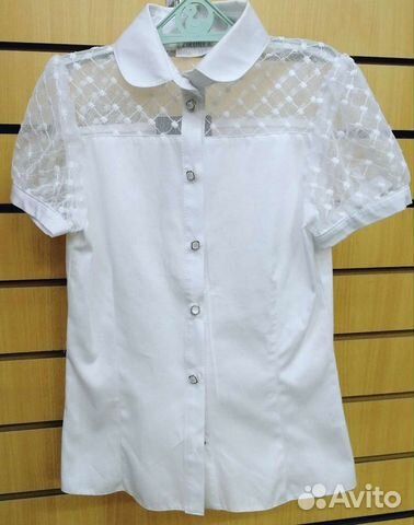 Школьная блузка новая 140