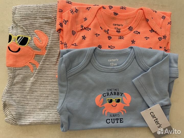 Комплект Carters Новый 72-78см