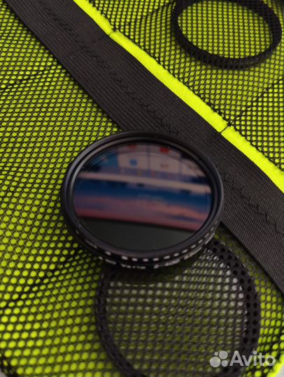 Фильтры на 52мм cpl nd переходное кольцо