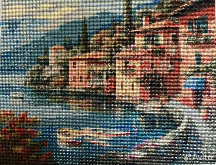 Алмазная вышивка готовая работа