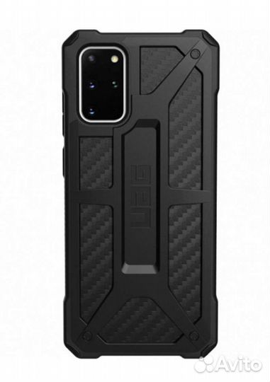 Чехол UAG Monarch Samsung S20 Plus черный карбон