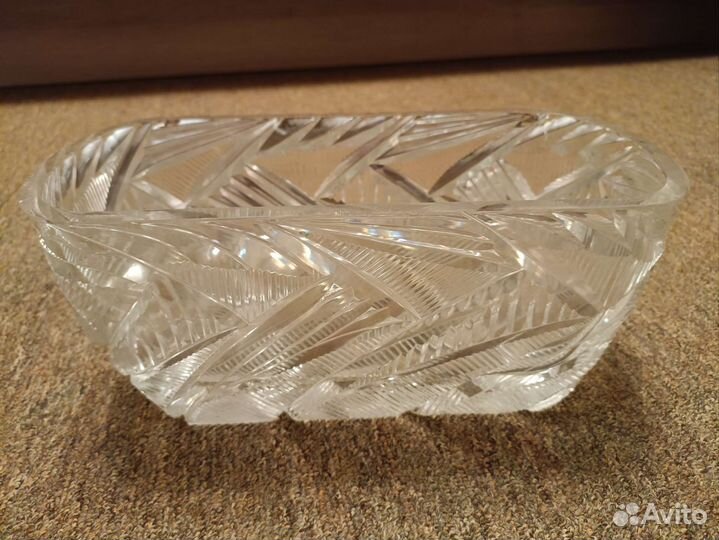 Хрустальная салатница