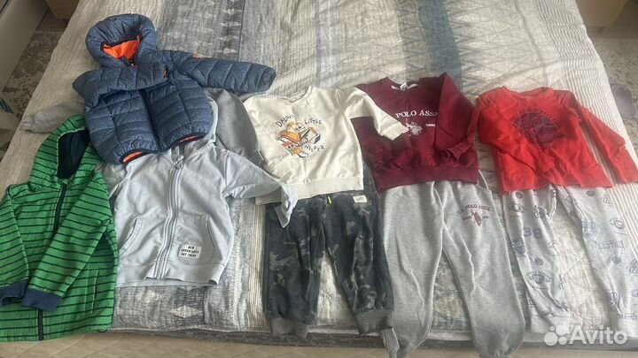 Детские вещи пакетом на мальчика размер 98 104