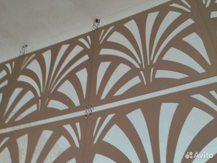 Модульная перегородка для зонирования комнаты