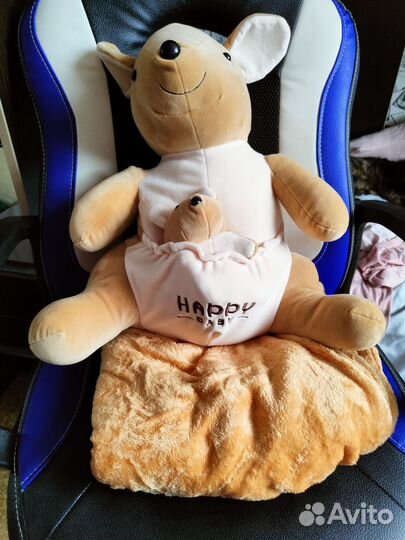 Мягкая игрушка с пледом