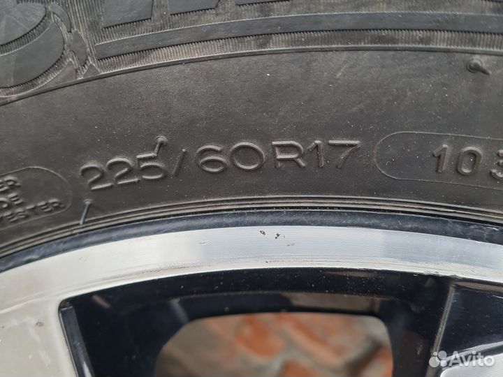 Колеса на kia sportage 3 r17 зимние