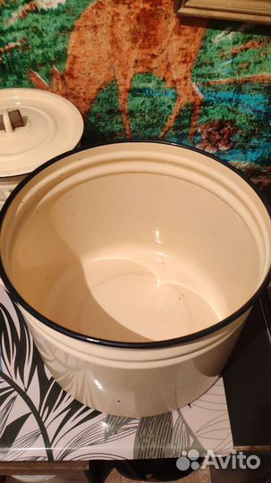 Эмалированная посуда бу СССР