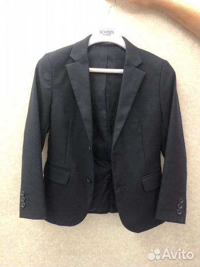 Пиджак школьный school для мальчика 128