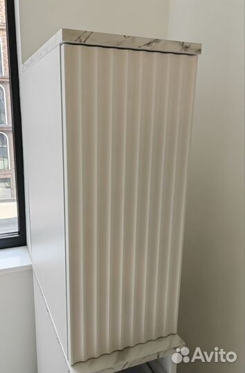 Тумба навесная Мдф эмаль для ванной навесной