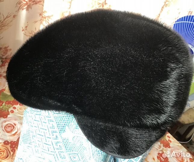 Шапка мужская из натурального меха(нерпа)