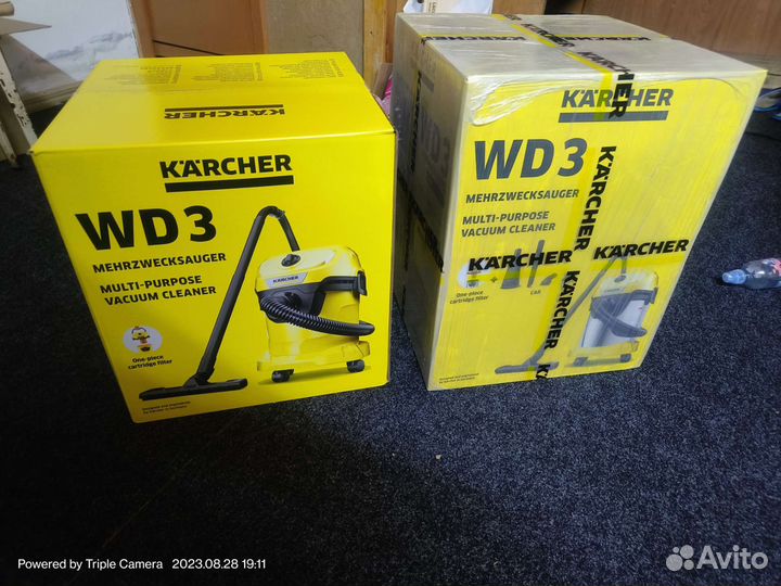 Пылесос karcher (Керхер) wd3