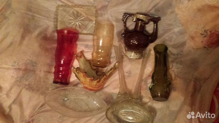 Вазы разные.Периода СССР и позже