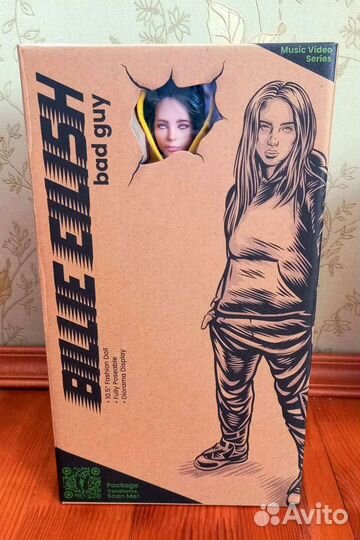 Кукла Billie Eilish - bad guy
