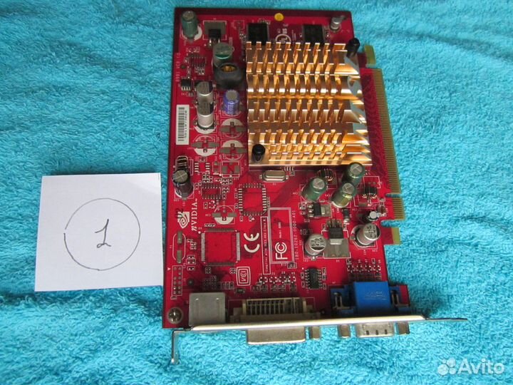 Видеокарты PCI-E, AGP, б/у