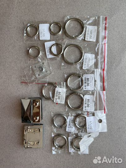 Фурнитура для сумки хэндмейд