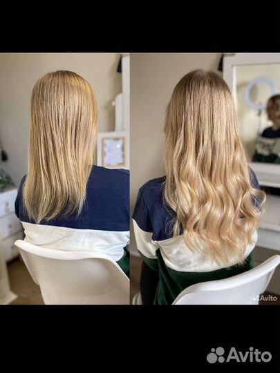 Капсульное наращивание волос