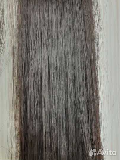 Хвост шиньон длинный