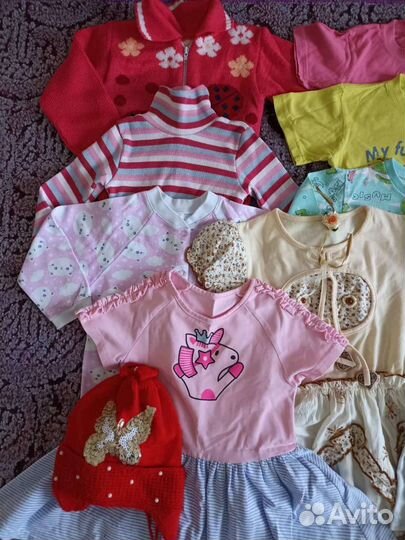 Вещи пакетом на девочку 2-4 года