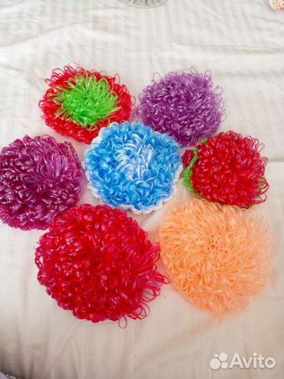 Мочалка ручной работы