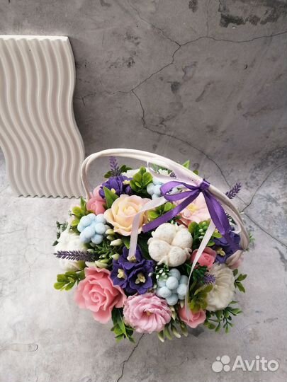 Букет из мыла