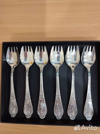 Ложки СССР разные. Мельхиор. Серебро