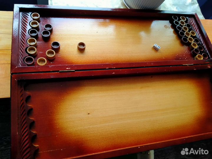 Большие Нарды ручной работы