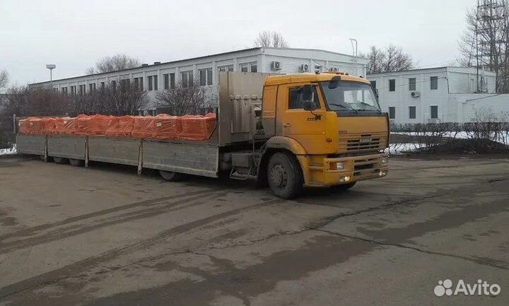 Аренда длинномера - шаланды 20 тонн