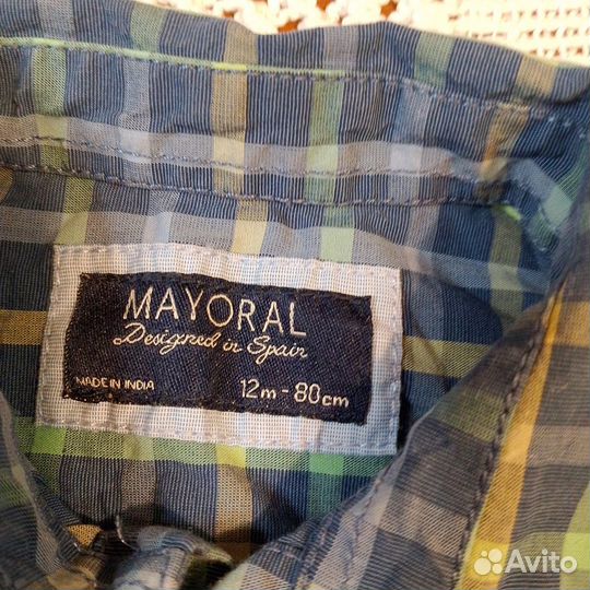 Рубашка, 80 размер