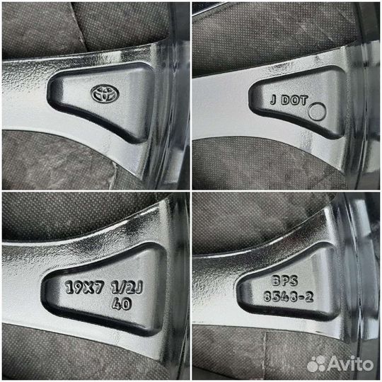 Оригинальные диски Toyota RAV4 XA50 R19 комплект