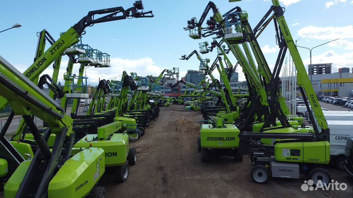 Коленчатый подъемник Zoomlion za20je 22 м электро