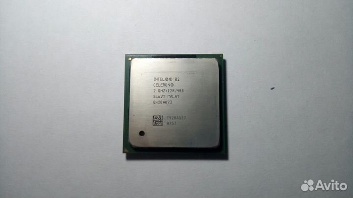 Процессор intel Celeron 2 GHZ/128/400