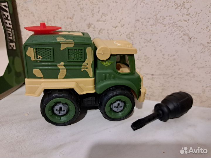 Машинка конструктор мини