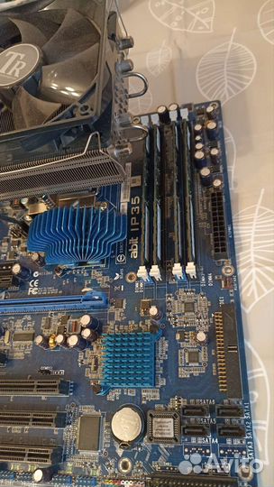 Материнская плата 775 (комплект для сборки пк)