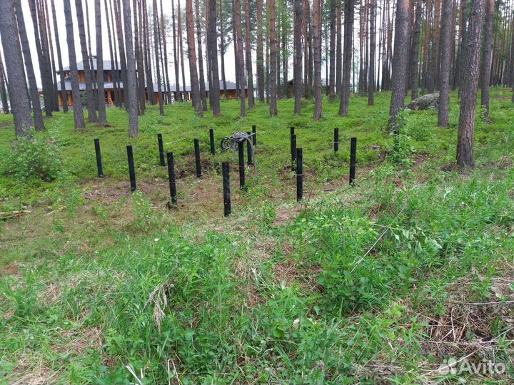 Винтовые сваи под ключ