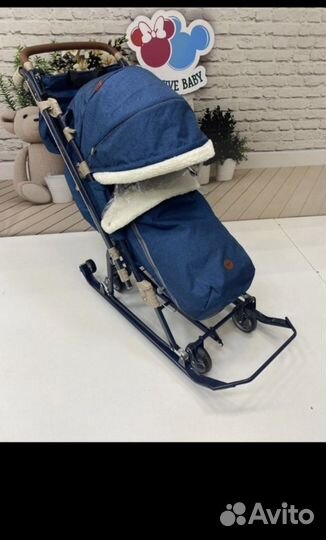 Санки коляска ника 7 8