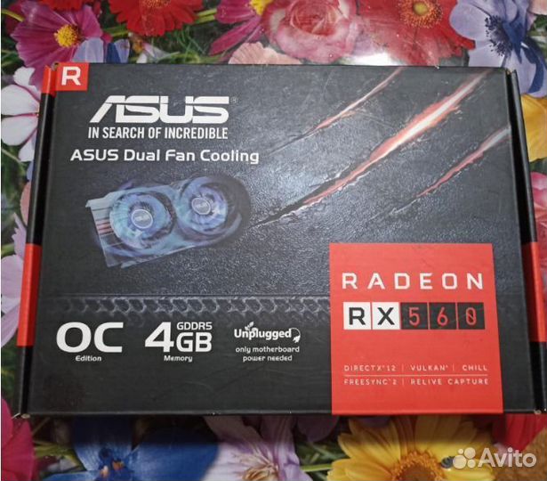 Видеокарта rx560