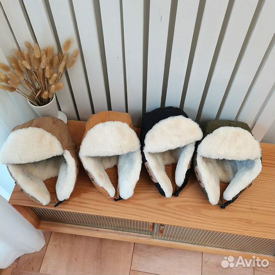 Зимняя шапка-ушанка