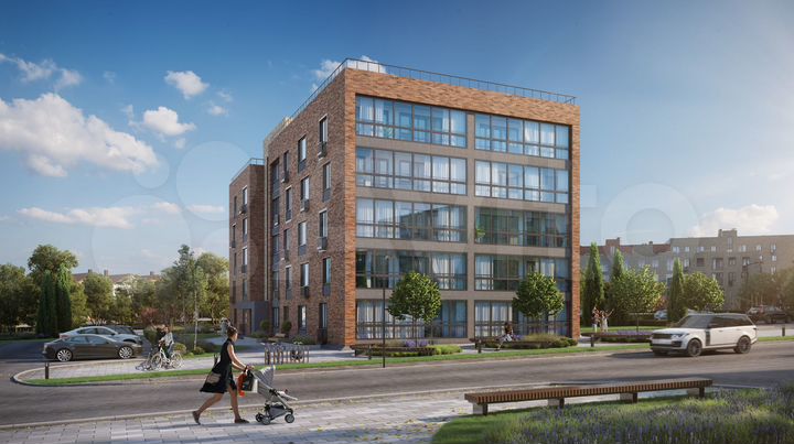 2-к. квартира, 63,5 м², 1/5 эт.