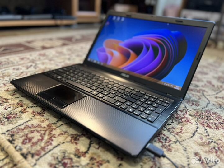 Мощный Ноутбук Asus core i5/4гб/500гб hdd