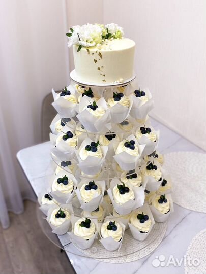 Подставка для торта и десертов 5 ярусная