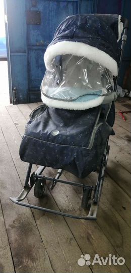 Санки коляска ника