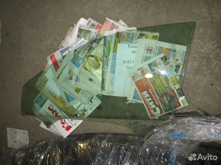 Стекло двери передней левой Camry V40 2006-2011