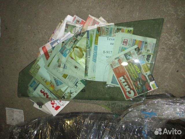 Стекло двери передней левой Camry V40 2006-2011