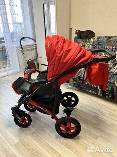 Коляска camarelo 3 в 1
