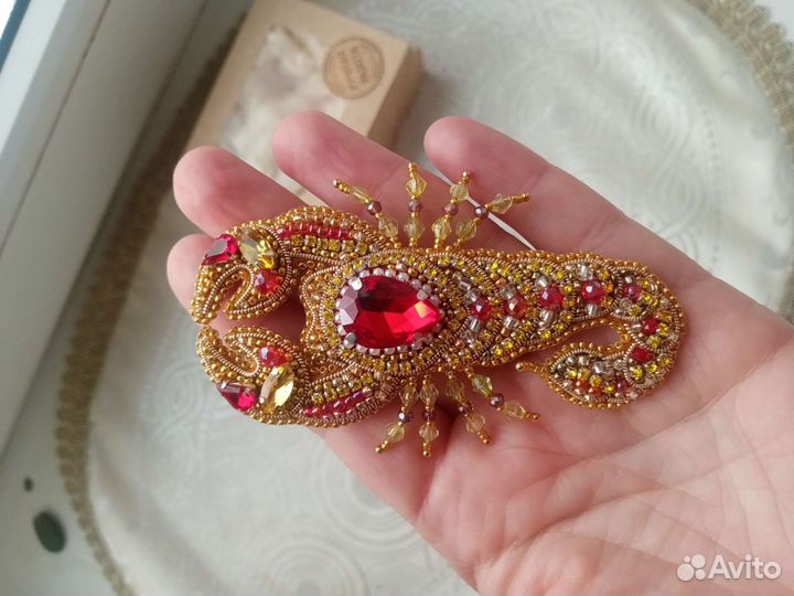 Брошь Скорпион