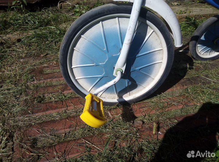 Трехколесный ретро велосипед малыш СССР