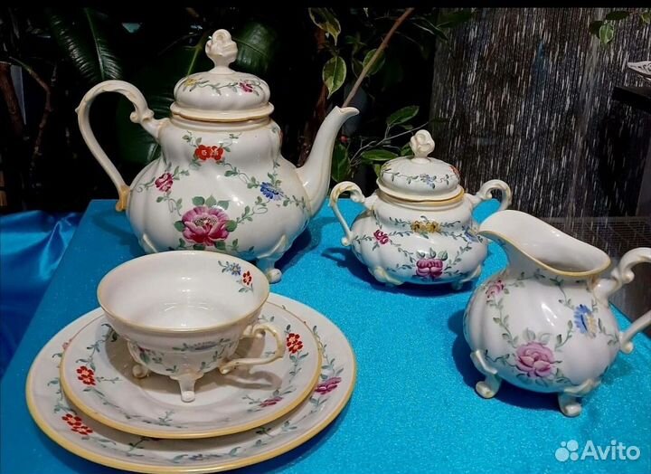 Германия 1890-1904гг. сет чайный