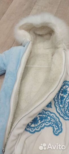 Конверт зимний на овчине